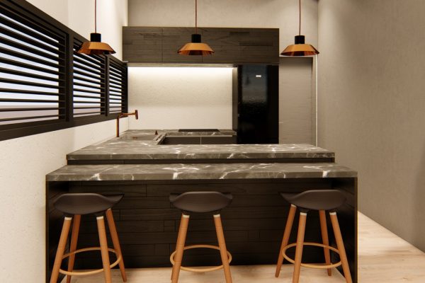 Ambiente: cozinha projetada